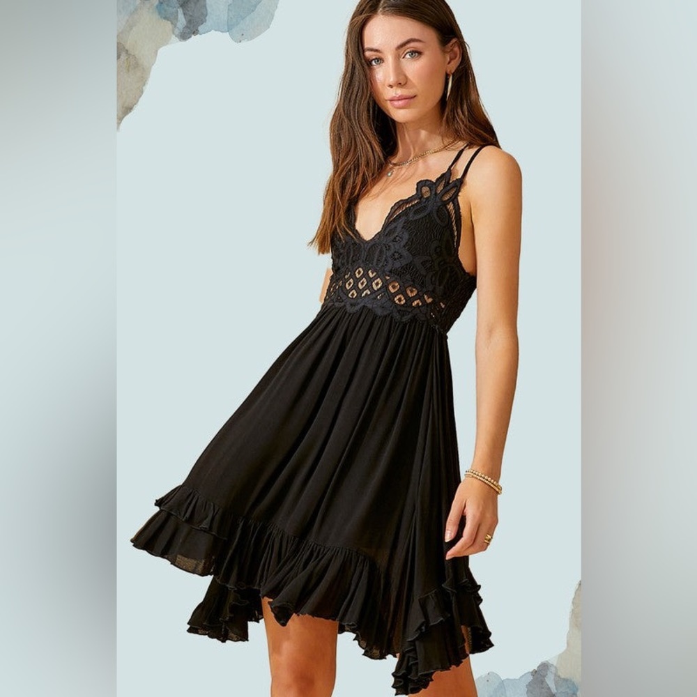 Monterey Mini Dress by La Miel in Black - Size S